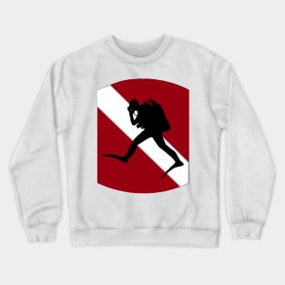 Diver Dogtag Crewneck Sweatshirt